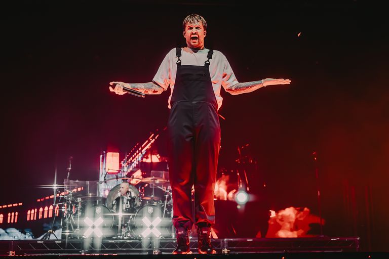 Electric Callboy performing live in Adelaide at AEC Arena